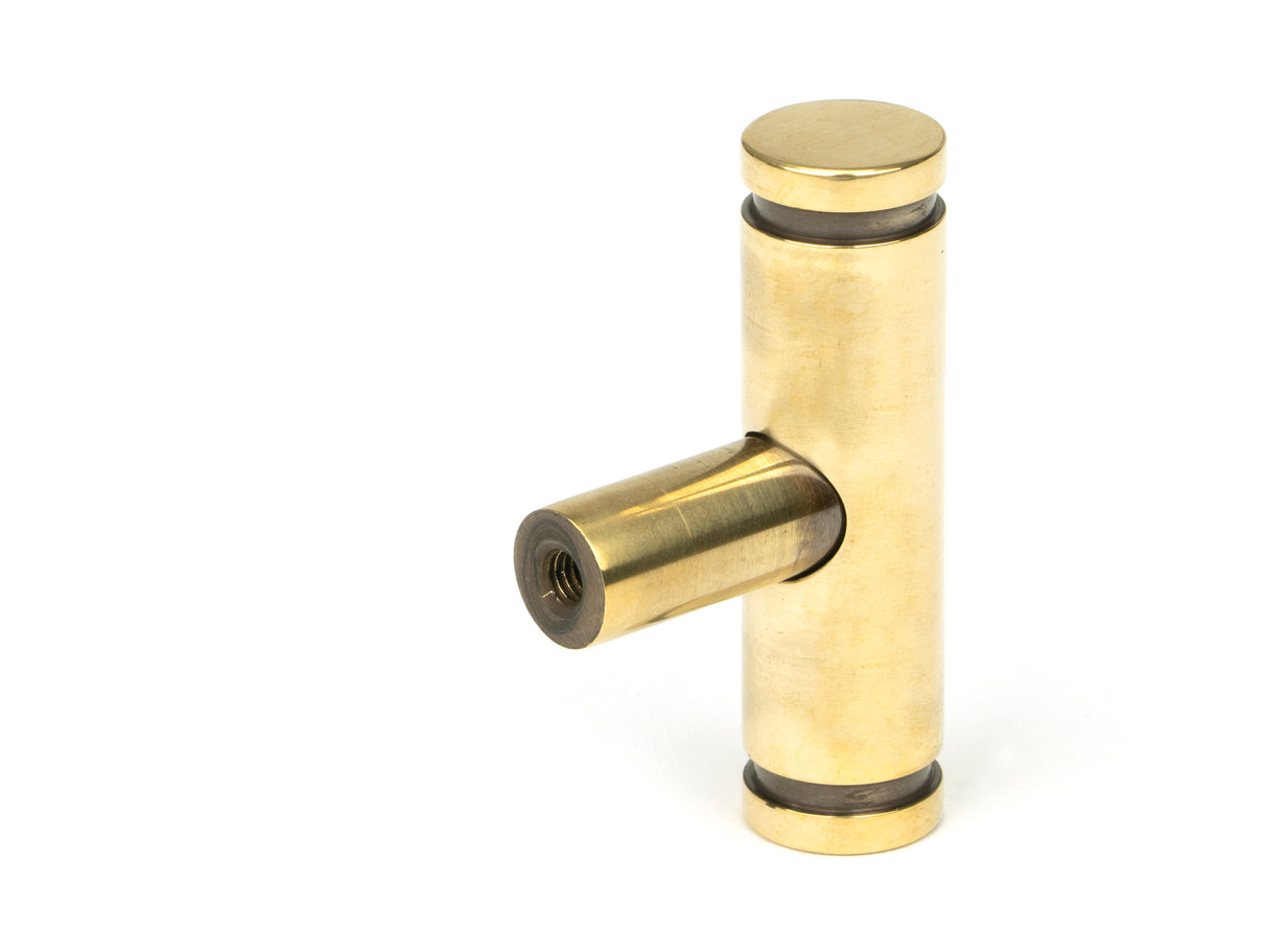 From The Anvil - Aged Brass Kelso T-Bar | Sku. 50575 | Trade Door Handles.