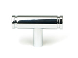 From The Anvil - Polished Chrome Kelso T-Bar | Sku. 50577 | Trade Door Handles.