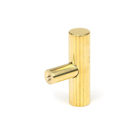 From The Anvil - Polished Brass Judd T-Bar | Sku. 50580 | Trade Door Handles.