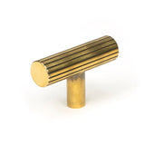From The Anvil - Aged Brass Judd T-Bar | Sku. 50581 | Trade Door Handles.