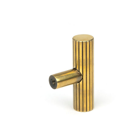 From The Anvil - Aged Brass Judd T-Bar | Sku. 50581 | Trade Door Handles.