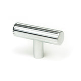 From The Anvil - Polished Chrome Judd T-Bar | Sku. 50583 | Trade Door Handles.