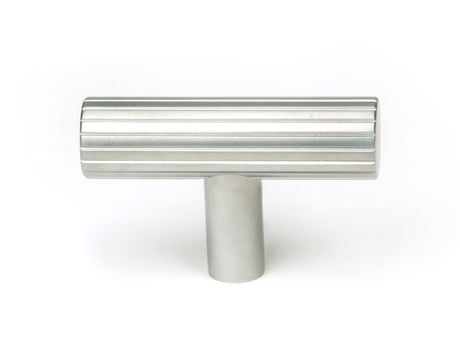 From The Anvil - Satin Chrome Judd T-Bar | Sku. 50584 | Trade Door Handles.