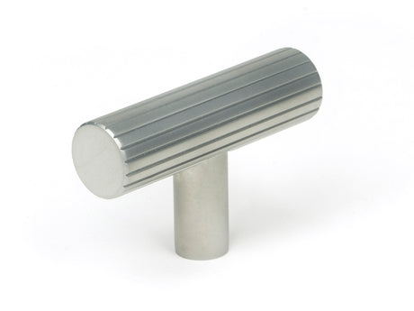 From The Anvil - Satin Chrome Judd T-Bar | Sku. 50584 | Trade Door Handles.