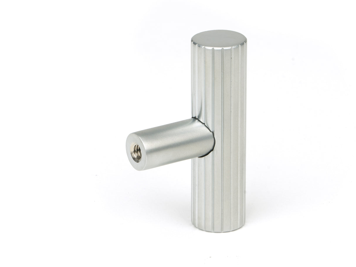 From The Anvil - Satin Chrome Judd T-Bar | Sku. 50584 | Trade Door Handles.