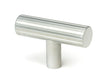 From The Anvil - Satin Chrome Judd T-Bar | Sku. 50584 | Trade Door Handles.