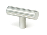 From The Anvil - Satin Chrome Judd T-Bar | Sku. 50584 | Trade Door Handles.