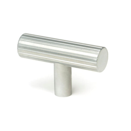 From The Anvil - Satin Chrome Judd T-Bar | Sku. 50584 | Trade Door Handles.