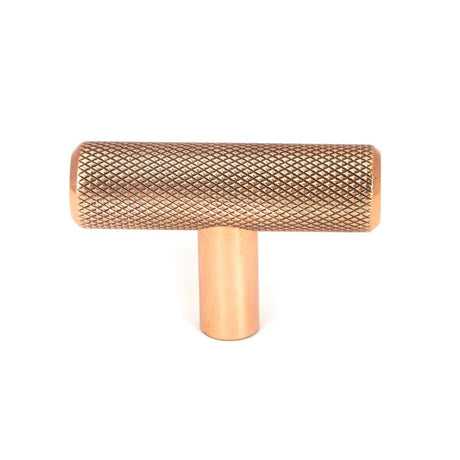 From The Anvil - Polished Bronze Brompton T-Bar | Sku. 50587 | Trade Door Handles.