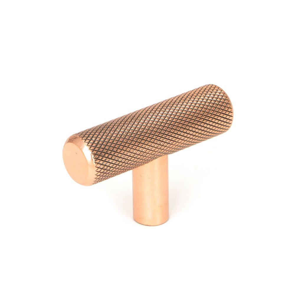 From The Anvil - Polished Bronze Brompton T-Bar | Sku. 50587 | Trade Door Handles.