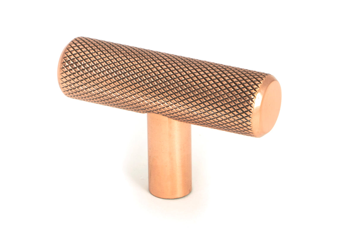 From The Anvil - Polished Bronze Brompton T-Bar | Sku. 50587 | Trade Door Handles.