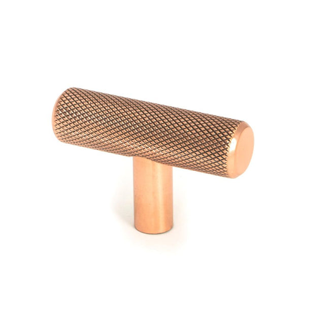 From The Anvil - Polished Bronze Brompton T-Bar | Sku. 50587 | Trade Door Handles.