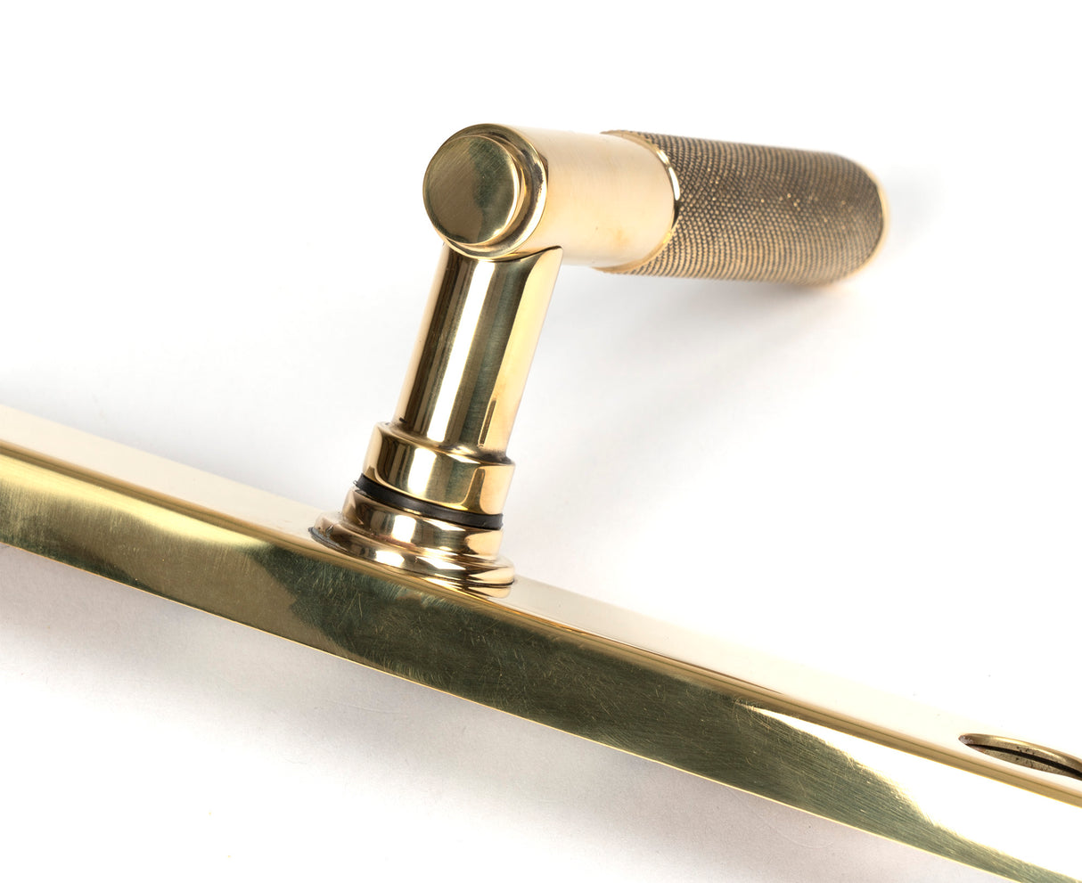 From The Anvil - Polished Brass Brompton Slimline Lever Espag. Lock Set | Sku. 50604 | Trade Door Handles.