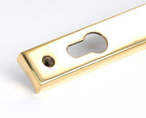 From The Anvil - Polished Brass Brompton Slimline Lever Espag. Lock Set | Sku. 50604 | Trade Door Handles.