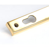 From The Anvil - Polished Brass Brompton Slimline Lever Espag. Lock Set | Sku. 50604 | Trade Door Handles.