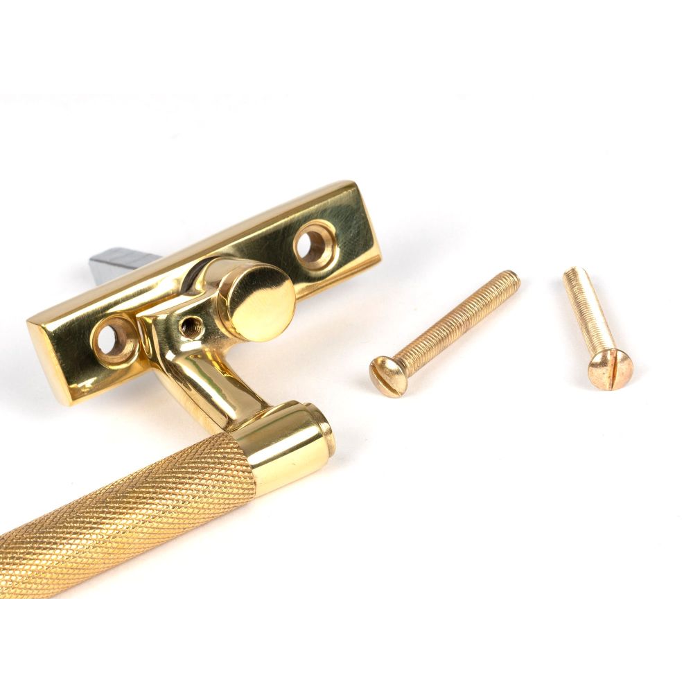 From The Anvil - Polished Brass Brompton Espag - RH | Sku. 50614 | Trade Door Handles.