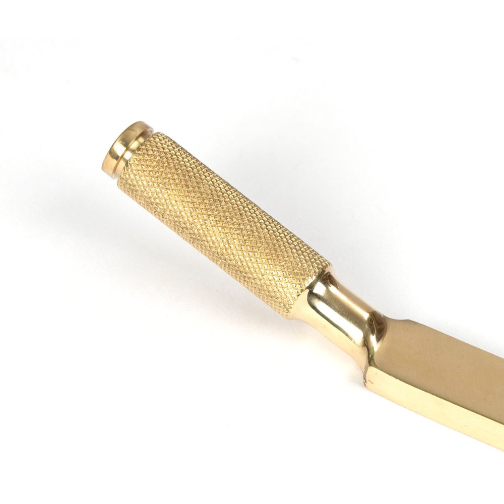 From The Anvil - Polished Brass 8" Brompton Stay | Sku. 50615 | Trade Door Handles.