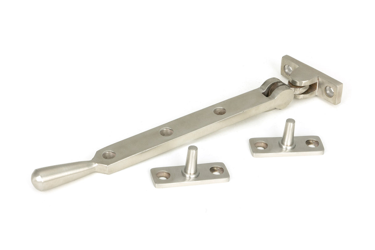 From The Anvil - Satin Marine SS (316) 8" Newbury Stay | Sku. 50633 | Trade Door Handles.