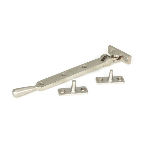 From The Anvil - Satin Marine SS (316) 8" Newbury Stay | Sku. 50633 | Trade Door Handles.