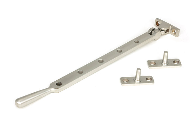 From The Anvil - Satin Marine SS (316) 12" Newbury Stay | Sku. 50635 | Trade Door Handles.