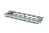 From The Anvil - Satin Chrome 175mm Art Deco Rectangular Pull | Sku. 50636 | Trade Door Handles.