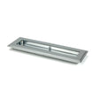 From The Anvil - Satin Chrome 175mm Art Deco Rectangular Pull | Sku. 50636 | Trade Door Handles.