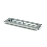 From The Anvil - Satin Chrome 175mm Art Deco Rectangular Pull | Sku. 50636 | Trade Door Handles.
