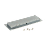 From The Anvil - Satin Chrome 175mm Plain Rectangular Pull | Sku. 50638 | Trade Door Handles.