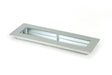 From The Anvil - Satin Chrome 175mm Plain Rectangular Pull | Sku. 50638 | Trade Door Handles.