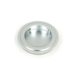 From The Anvil - Satin Chrome 60mm Art Deco Round Pull | Sku. 50644 | Trade Door Handles.