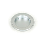 From The Anvil - Satin Chrome 75mm Art Deco Round Pull | Sku. 50645 | Trade Door Handles.