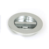 From The Anvil - Satin Chrome 75mm Plain Round Pull - Privacy Set | Sku. 50651 | Trade Door Handles.