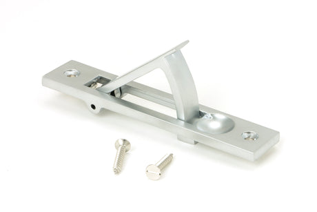 From The Anvil - Satin Chrome 125mm x 25mm Edge Pull | Sku. 50652 | Trade Door Handles.