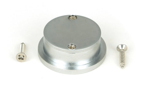 From The Anvil - Satin Chrome 34mm Round Finger Edge Pull | Sku. 50653 | Trade Door Handles.