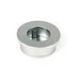 From The Anvil - Satin Chrome 34mm Round Finger Edge Pull | Sku. 50653 | Trade Door Handles.