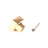 From The Anvil - Polished Brass Albers Cabinet Knob - 25mm | Sku. 50667 | Trade Door Handles.