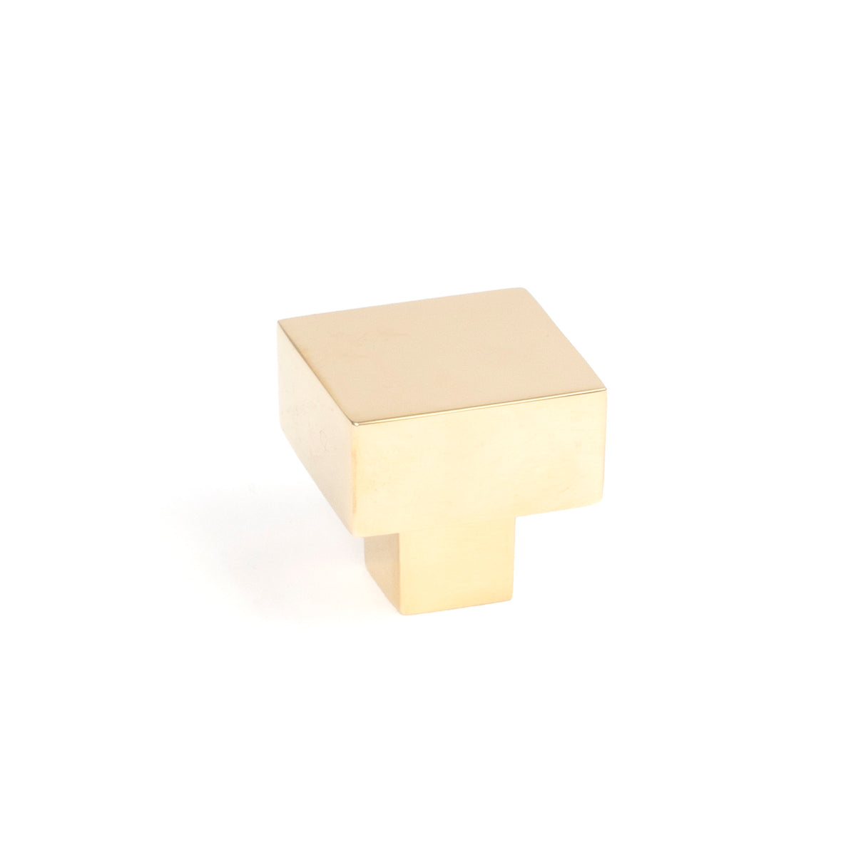 From The Anvil - Polished Brass Albers Cabinet Knob - 25mm | Sku. 50667 | Trade Door Handles.