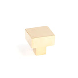 From The Anvil - Polished Brass Albers Cabinet Knob - 25mm | Sku. 50667 | Trade Door Handles.