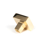 From The Anvil - Polished Brass Albers Cabinet Knob - 35mm | Sku. 50669 | Trade Door Handles.