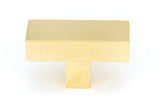 From The Anvil - Polished Brass Albers T-Bar | Sku. 50670 | Trade Door Handles.