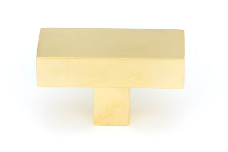 From The Anvil - Polished Brass Albers T-Bar | Sku. 50670 | Trade Door Handles.