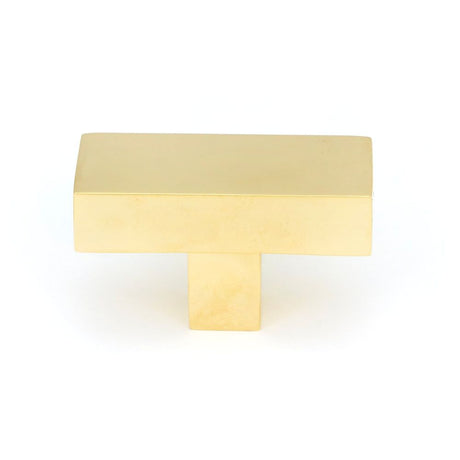 From The Anvil - Polished Brass Albers T-Bar | Sku. 50670 | Trade Door Handles.