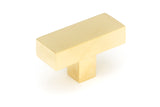 From The Anvil - Polished Brass Albers T-Bar | Sku. 50670 | Trade Door Handles.