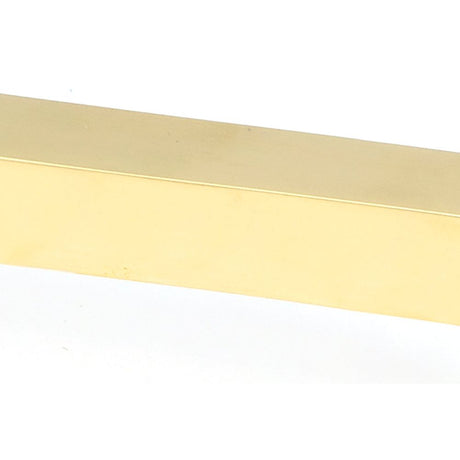 From The Anvil - Polished Brass Albers Pull Handle - Small | Sku. 50671 | Trade Door Handles.