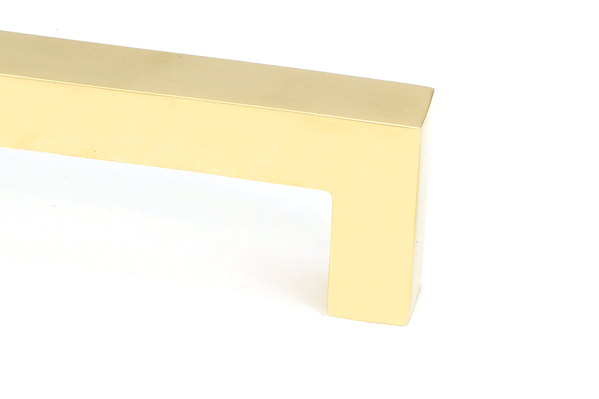 From The Anvil - Polished Brass Albers Pull Handle - Medium | Sku. 50672 | Trade Door Handles.