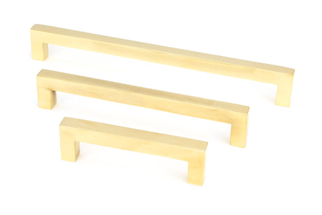 From The Anvil - Polished Brass Albers Pull Handle - Medium | Sku. 50672 | Trade Door Handles.