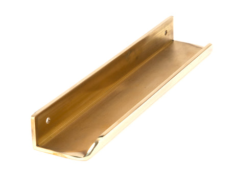 From The Anvil - Polished Brass 200mm Moore Edge Pull | Sku. 50679 | Trade Door Handles.
