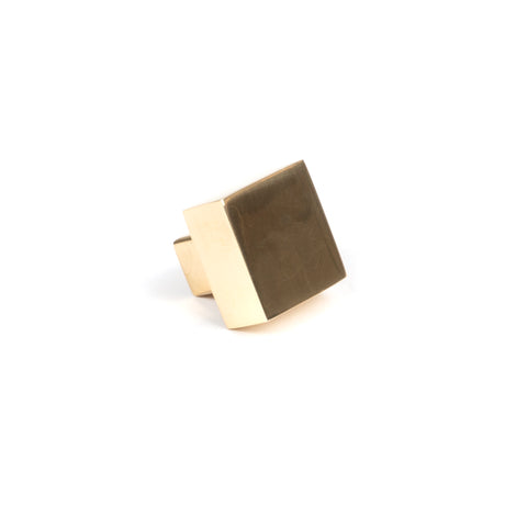 From The Anvil - Aged Brass Albers Cabinet Knob - 25mm | Sku. 50680 | Trade Door Handles.