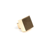 From The Anvil - Aged Brass Albers Cabinet Knob - 25mm | Sku. 50680 | Trade Door Handles.