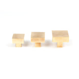 From The Anvil - Aged Brass Albers Cabinet Knob - 25mm | Sku. 50680 | Trade Door Handles.